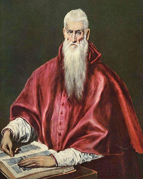 El Greco Hl. Hieronymus als Kardinal